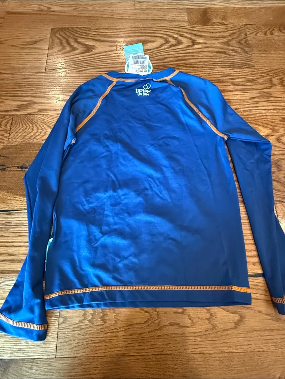 NWT. Tip Top. Boys 3 Piece Swim Set. Navy with Crocodiles. Size 6